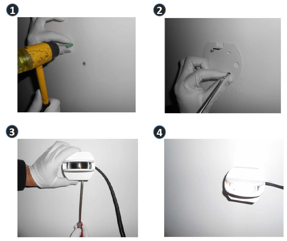 Installation Instruction of Led window light 180degree