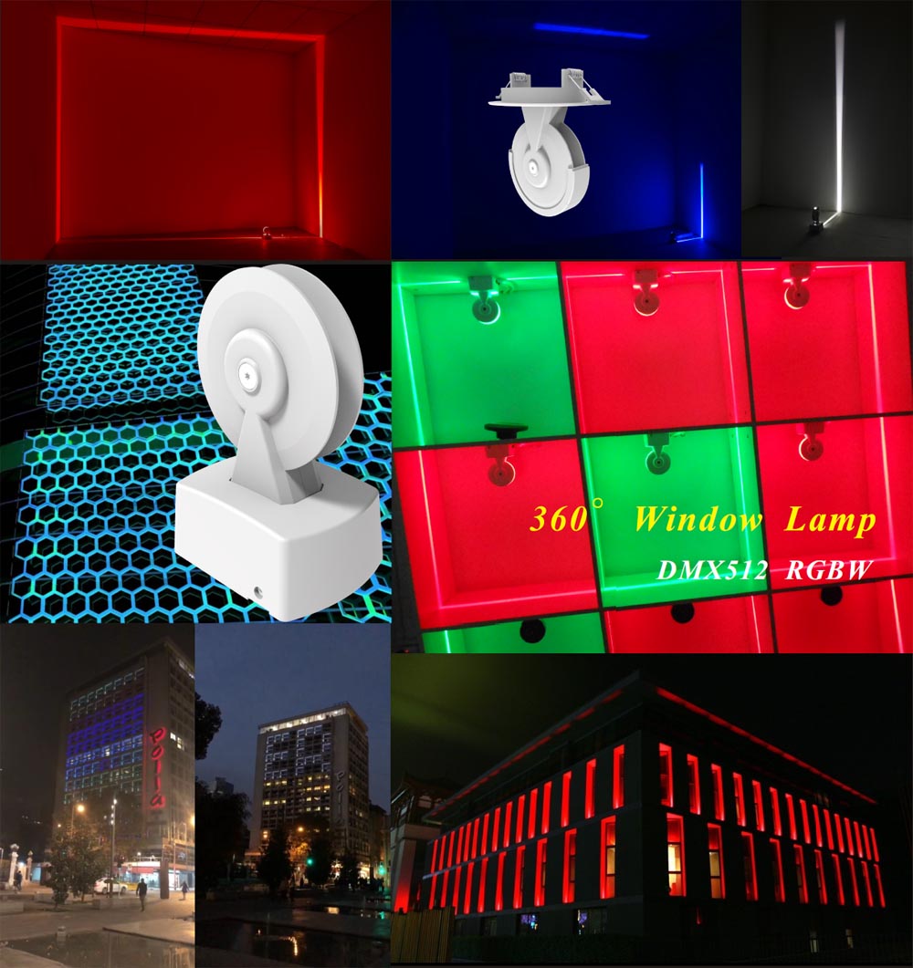 Led window light DMX compatible