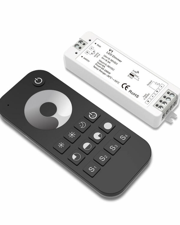 RF 2.4G Single Color LED Controller Kit V1 & V1-L